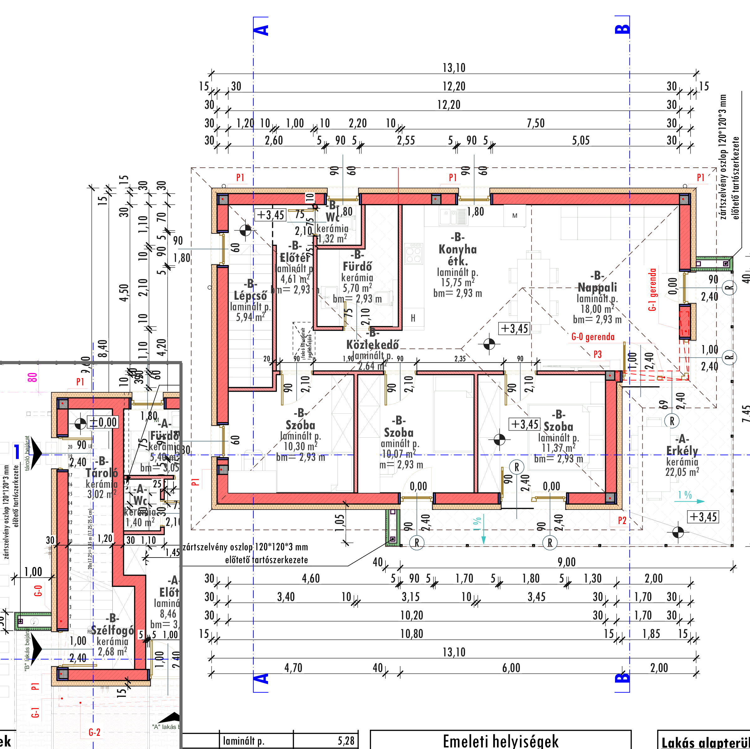 Alaprajz - Projekt 2